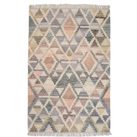 Leea villamatto - värikäs.