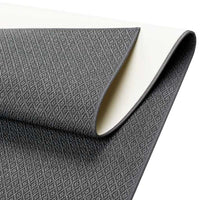 Narma BELLO Sileäksi kudottu matto, omalla mitalla - tummanharmaa