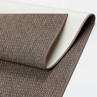 Narma BELLO Sileäksi kudottu matto, omalla mitalla - ruskea