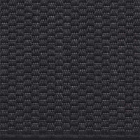 Narma BONO sileäksi kudottu matto - musta