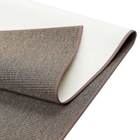 Narma CREDO Sileäksi kudottu matto, omalla mitalla - ruskea