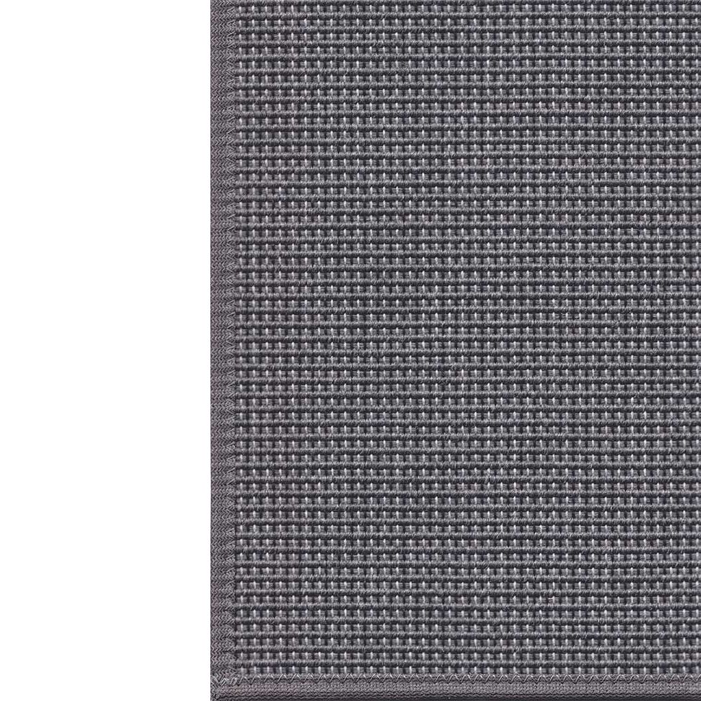 Narma LIMO Sileäksi kudottu matto, omalla mitalla - tummanharmaa