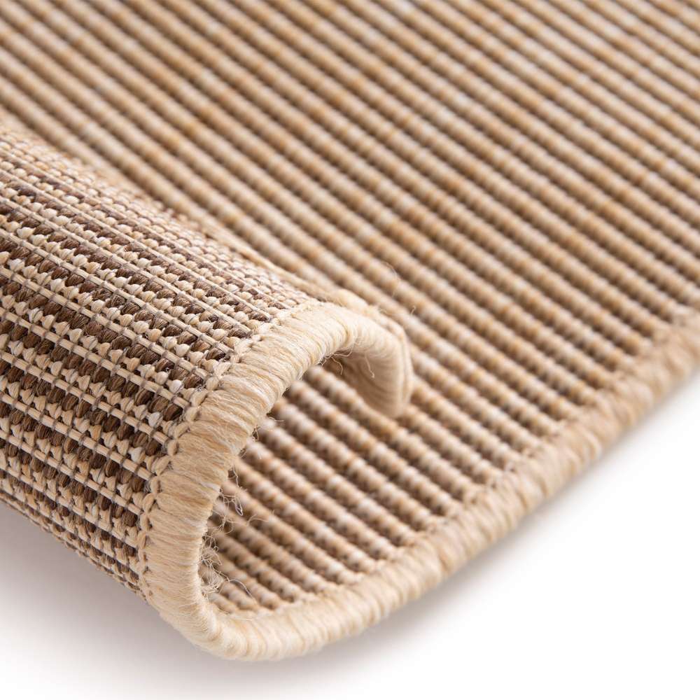 Pilke sileäksi kudottu matto - beige
