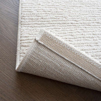 Riva lyhytnukkainen matto - valkoinen