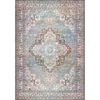 Zahra matto - vaaleansininen