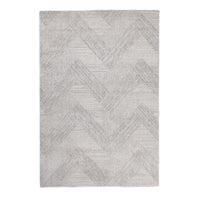 Hanki lyhytnukkainen matto - luonnonvalkoinen/harmaa